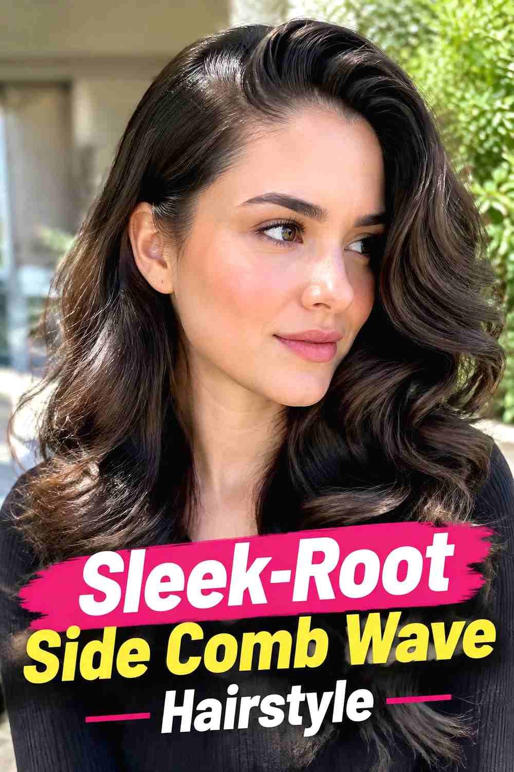 17. Sleek Root Side Comb Wave Hairstyle