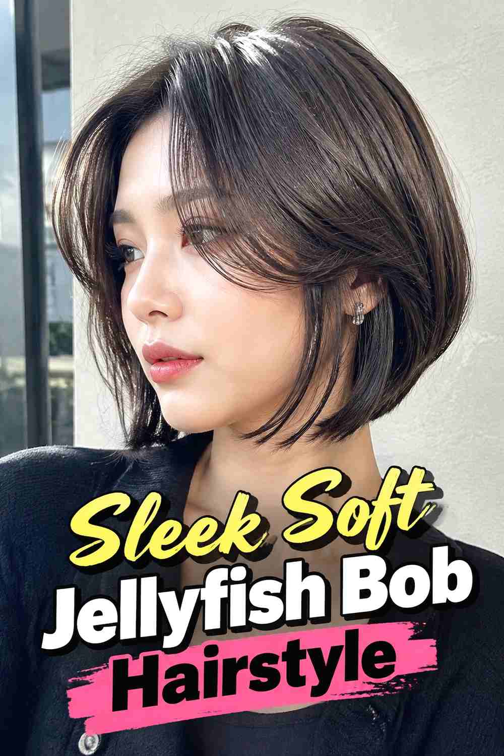 7. Sleek Soft Jellyfish Bob Hairstyle