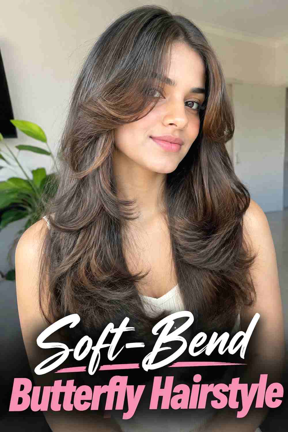 10. Soft Bend Butterfly Hairstyle