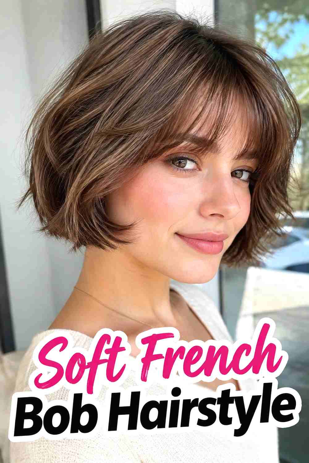 1. Soft French Bob Hairstyle