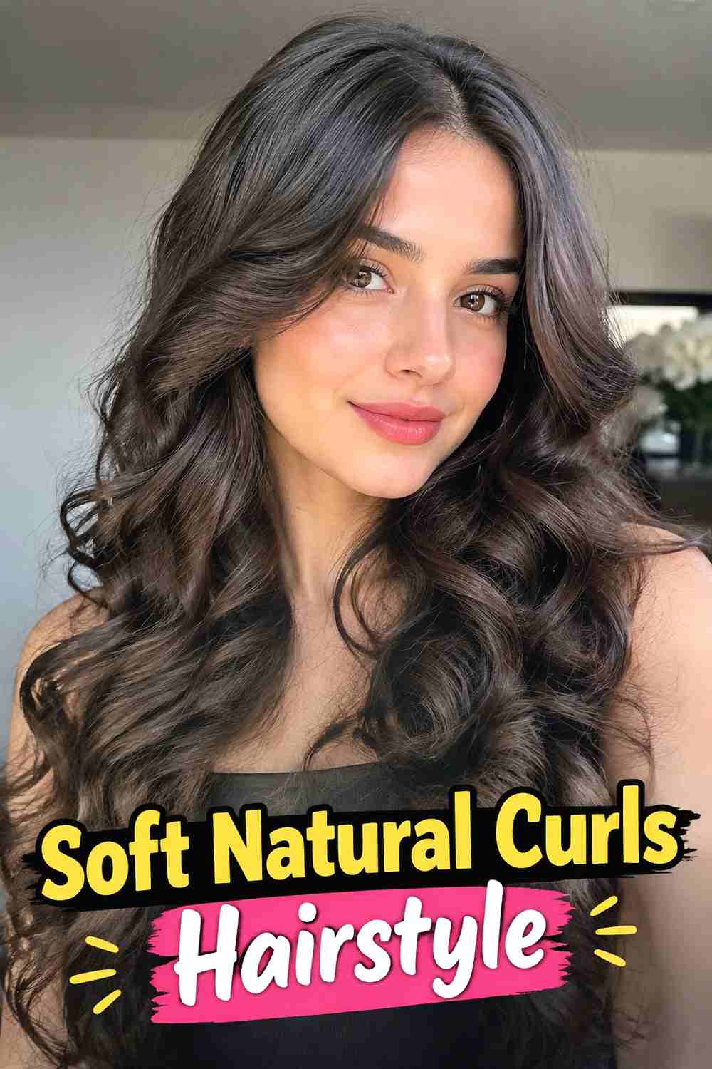 7. Soft Natural Curls Hairstyle
