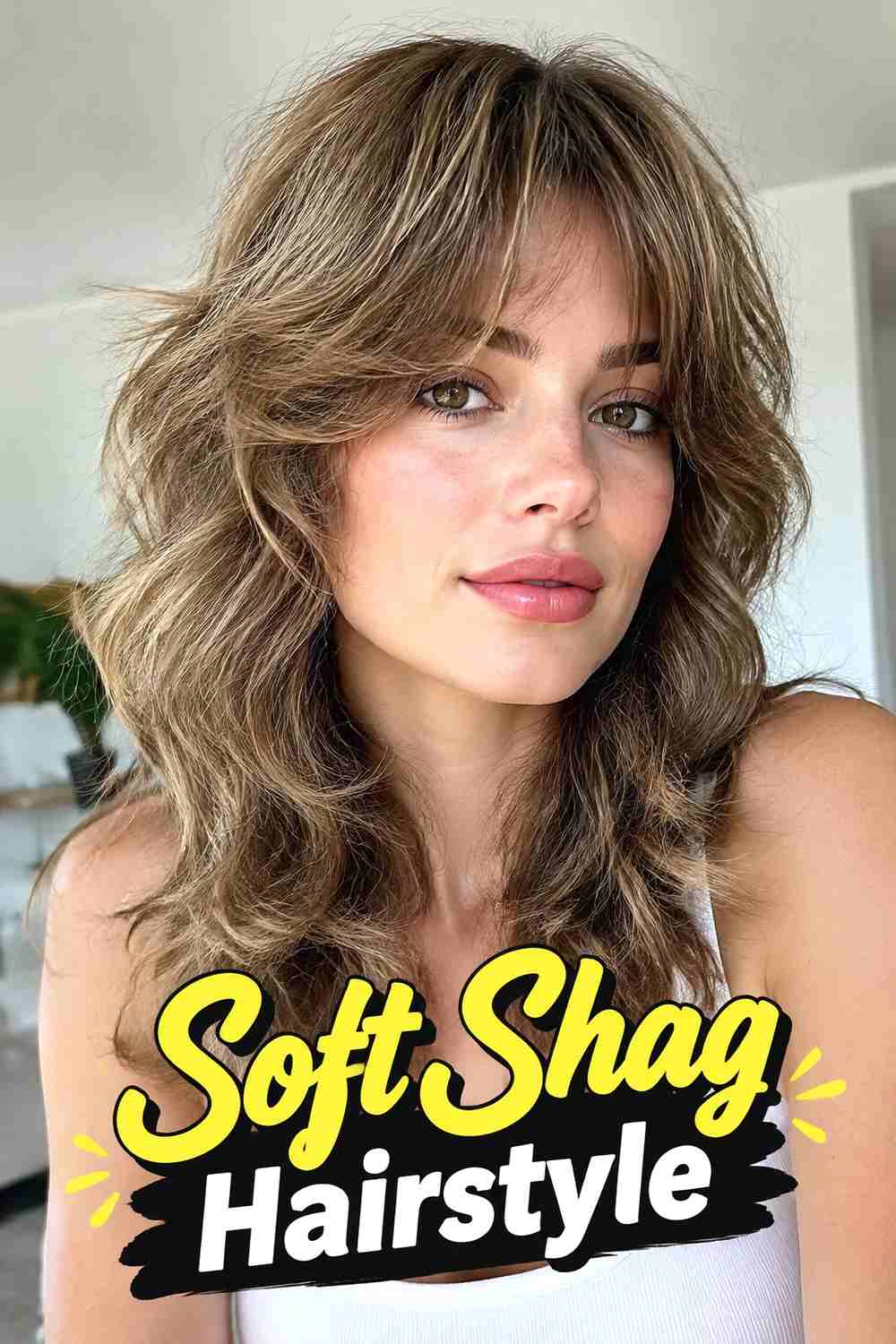 8. Soft Shag Hairstyle