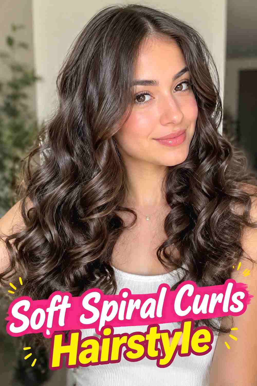 7. Soft Spiral Curls Hairstyle