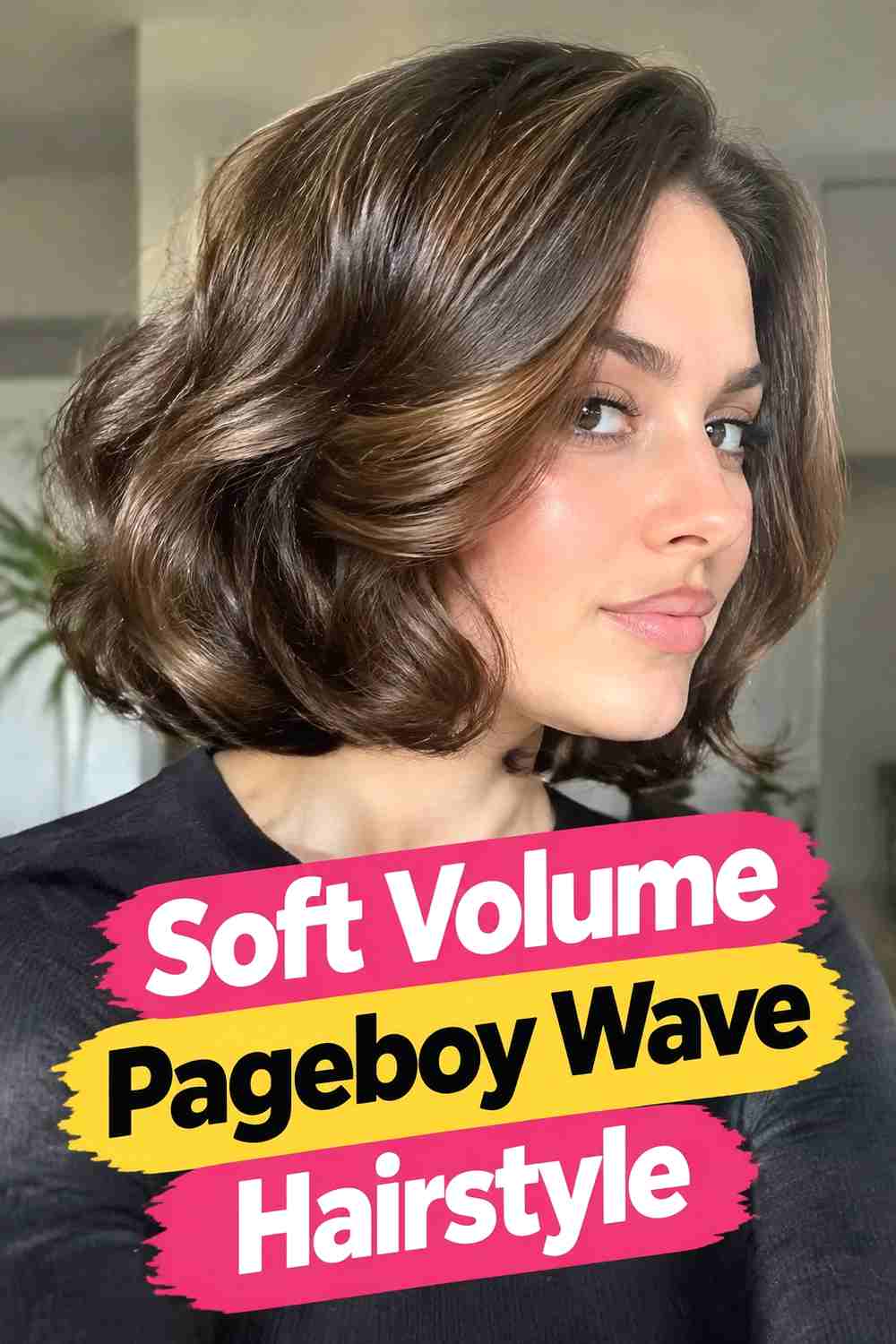 11. Soft Volume Pageboy Wave Hairstyle