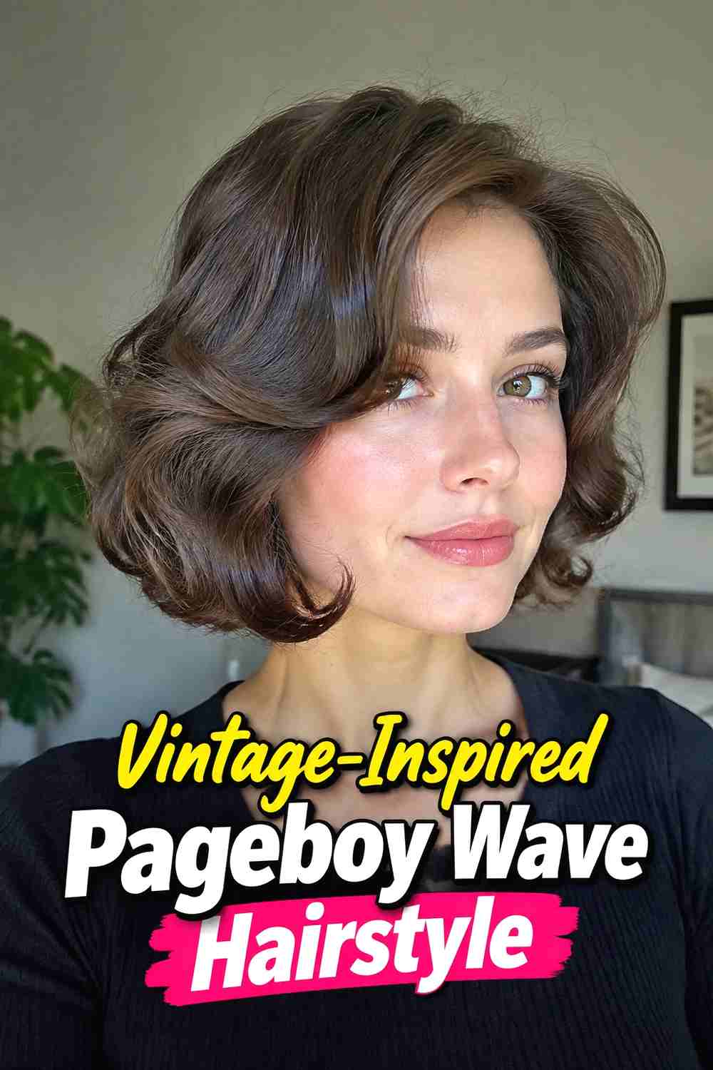 10. Vintage Inspired Pageboy Wave Hairstyle